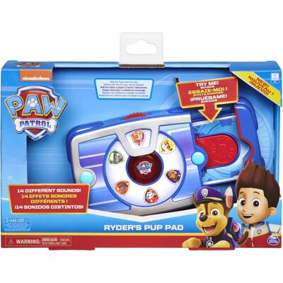 Tablette interactive de Ryder de PAW Patrol - Jouet pour enfants - Publicité Tablette interactive de Ryder de PAW Patrol - Jouet pour enfants - Publicité