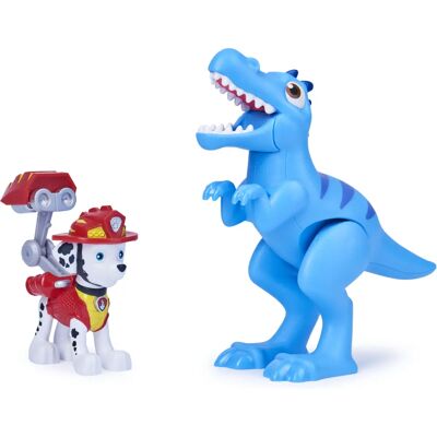 Set di Action Figure Dino Rescue di Paw Patrol - Marshall e Dinosauro per Bambini 3+. Set di Action Figure Dino Rescue di Paw Patrol - Marshall e Dinosauro per Bambini 3+.
