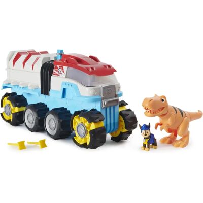 Paw Patrol Dino Patroller - Motorowy pojazd z Chase i T-Rex Paw Patrol Dino Patroller - Motorowy pojazd z Chase i T-Rex