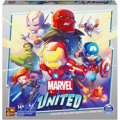 Jeu de Cartes Marvel United - Jeu de Cartes - Publicité Jeu de Cartes Marvel United - Jeu de Cartes - Publicité