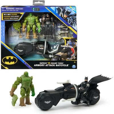 DC Comics Batman gegen Sumpfmonster Figuren-Set - Rüstungsangriff DC Comics Batman gegen Sumpfmonster Figuren-Set - Rüstungsangriff