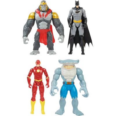 DC Comics Batman vs. Gorilla Grodd 4-Pack Action Figures DC Comics Batman vs. Gorilla Grodd 4-Pack Action Figures