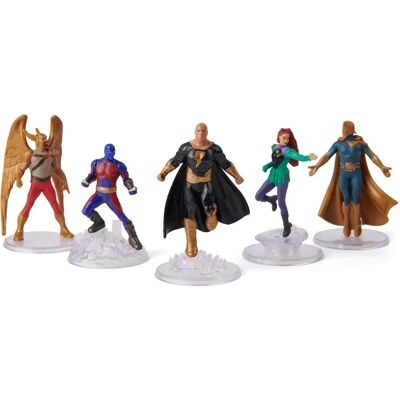 Spin Master Black Adam 2 Zoll Figuren Set - 5 Stück Spin Master Black Adam 2 Zoll Figuren Set - 5 Stück