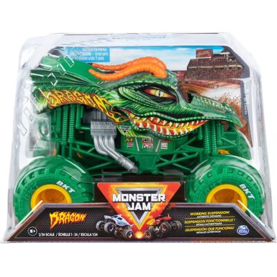 Monster Jam Monster Truck - 1:24 Die Cast - Collectible & Realistic Monster Jam Monster Truck - 1:24 Die Cast - Collectible & Realistic