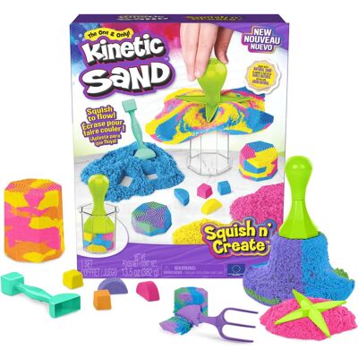Spin Master Kinetic Sand Squish N Create - Sensory Playset Spin Master Kinetic Sand Squish N Create - Sensory Playset
