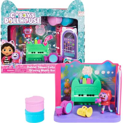 Spin Master Gabby's Dollhouse - Catnip's Groovy Musikrum Spin Master Gabby's Dollhouse - Catnip's Groovy Musikrum
