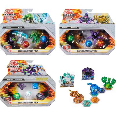 Pack de 5 Geogan Brawler Bakugan - Multicolore - Jouet/Collection - Publicité Pack de 5 Geogan Brawler Bakugan - Multicolore - Jouet/Collection - Publicité