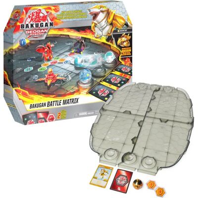 Plateau de Jeu Deluxe Bakugan Battle Matrix - Sharktar Doré Exclusif Plateau de Jeu Deluxe Bakugan Battle Matrix - Sharktar Doré Exclusif