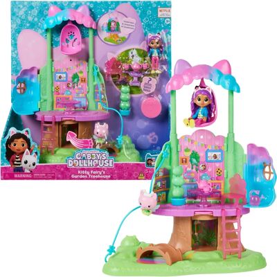 Spin Master Gabby’s Dollhouse Kitty Fairy's Garden Treehouse Leikkisetti Valoilla Spin Master Gabby’s Dollhouse Kitty Fairy's Garden Treehouse Leikkisetti Valoilla