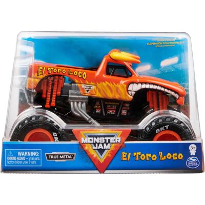 Monster Jam - El Toro Loco - véhicule die-cast - Publicité Monster Jam - El Toro Loco - véhicule die-cast - Publicité