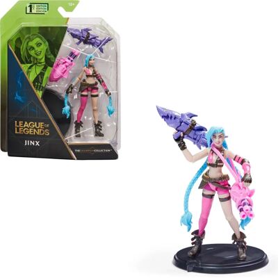 League of Legends Jinx 4-Zoll Figur - Sammler, ab 12+ League of Legends Jinx 4-Zoll Figur - Sammler, ab 12+