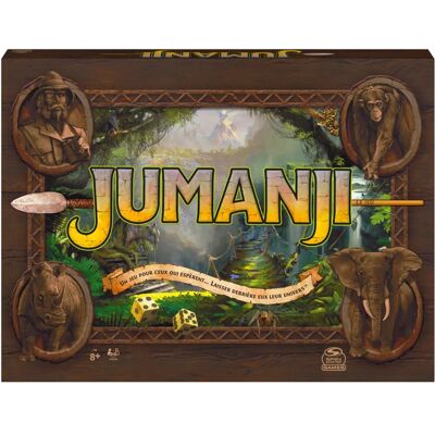 Spin Master Jumanji Le Jeu - Jeu de Société d'Aventure - 8+ Spin Master Jumanji Le Jeu - Jeu de Société d'Aventure - 8+