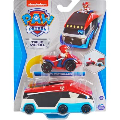 Spin Master Paw Patrol Véhicule Ryder & Équipe - Échelle 1:55 - Publicité Spin Master Paw Patrol Véhicule Ryder & Équipe - Échelle 1:55 - Publicité