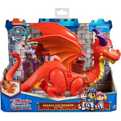 Spin Master Rescue Knights Sparks Dragon and Claw - Figurines Spin Master Rescue Knights Sparks Dragon and Claw - Figurines