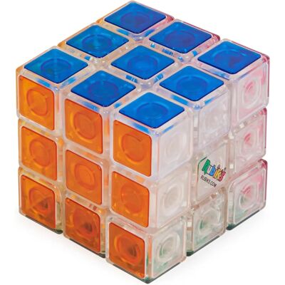 EfeuFeldW?rfel Rubik's Cube, Crystal, New Transparent 3x3 Cube Classic Color-Matching - Puzzle EfeuFeldW?rfel Rubik's Cube, Crystal, New Transparent 3x3 Cube Classic Color-Matching - Puzzle