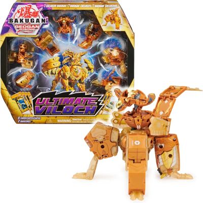 Bakugan Viloch 7-in-1 Set - Geogan Rising Collectible Bakugan Viloch 7-in-1 Set - Geogan Rising Collectible