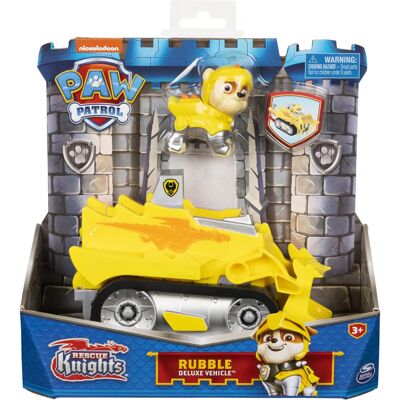 Spin Master Rescue Knights - Véhicule Deluxe Rubble - Publicité Spin Master Rescue Knights - Véhicule Deluxe Rubble - Publicité