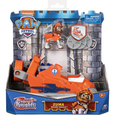 Spin Master Paw Patrol Rescue Knights - Véhicule Deluxe de Zuma - Publicité Spin Master Paw Patrol Rescue Knights - Véhicule Deluxe de Zuma - Publicité