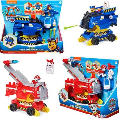 Veicolo di Salvataggio Rise and Rescue di Paw Patrol - Veicolo Giocattolo Veicolo di Salvataggio Rise and Rescue di Paw Patrol - Veicolo Giocattolo