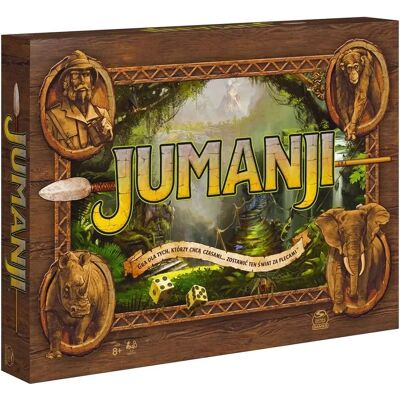 Spin Master Twist Master Gra planszowa - Jumanji Spin Master Twist Master Gra planszowa - Jumanji