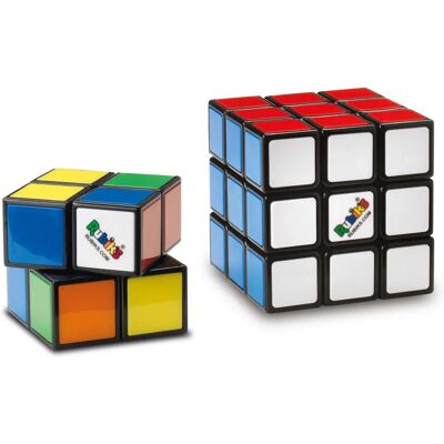 Pack Duo de Cube de Rubik - Jeu de Puzzle Pack Duo de Cube de Rubik - Jeu de Puzzle