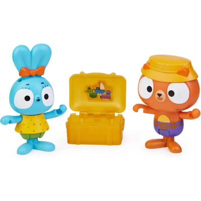 Spin Master Brave Bunnies Actionfiguren und Schatztruhe Set - Spielzeug Spin Master Brave Bunnies Actionfiguren und Schatztruhe Set - Spielzeug