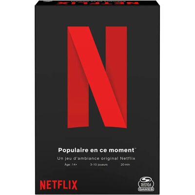 Jeu de fête Netflix Spin Master - Cartes séries & films - 400 cartes - 3-10 joueurs - 14 ans+ - Publicité Jeu de fête Netflix Spin Master - Cartes séries & films - 400 cartes - 3-10 joueurs - 14 ans+ - Publicité