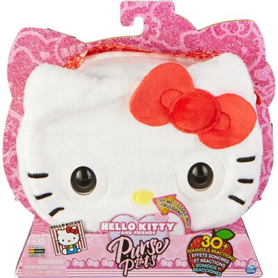 Spin Master Purse Pets Sanrio Hello Kitty e amigos - Hello Kitty Spin Master Purse Pets Sanrio Hello Kitty e amigos - Hello Kitty