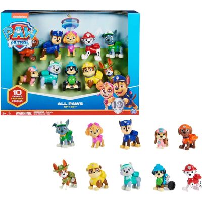 Spin Master Chase Rocky Skye Everest 10th Anniversary All Paws Gift Set - Animal Figures Spin Master Chase Rocky Skye Everest 10th Anniversary All Paws Gift Set - Animal Figures