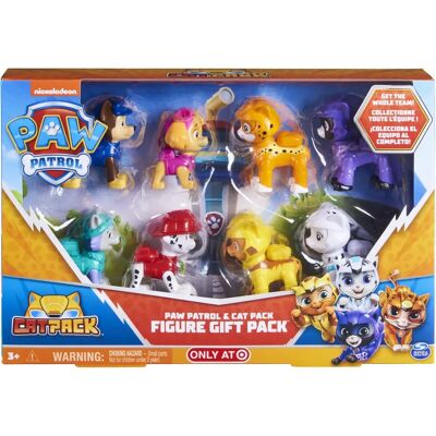 Conjunto de figuras Paw Patrol Cat Pack da Spin Master - Brinquedos Conjunto de figuras Paw Patrol Cat Pack da Spin Master - Brinquedos
