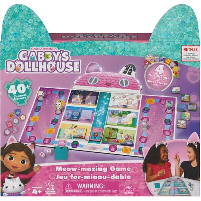 Spin Master Gabby’s Dollhouse Meowmazing Joc de Masă Spin Master Gabby’s Dollhouse Meowmazing Joc de Masă