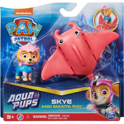 Paw Patrol Aqua Pups Skye & Manta Ray Figuren - Ab 3+ Paw Patrol Aqua Pups Skye & Manta Ray Figuren - Ab 3+