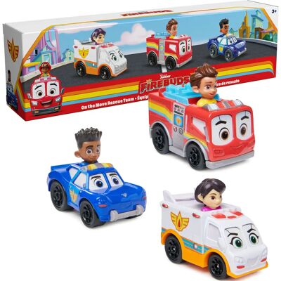 Disney Junior DFB VHC Lot de 3 véhicules - Ensemble de véhicules en métal - Publicité Disney Junior DFB VHC Lot de 3 véhicules - Ensemble de véhicules en métal - Publicité
