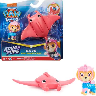 Paw Patrol Skye Manta Ray Action Figures - Giochi per Bambini 3+ Paw Patrol Skye Manta Ray Action Figures - Giochi per Bambini 3+