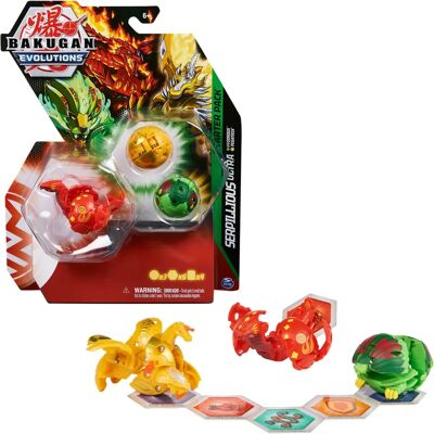 Bakugan Spin Master Ultra Pyrus Serpillious Ventus Hydrous Pegatrix - Figury akcji Bakugan Spin Master Ultra Pyrus Serpillious Ventus Hydrous Pegatrix - Figury akcji