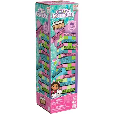 Utbildningsleksak Gabby - Trähus med Dockor och Jenga - 2+ Spelare Utbildningsleksak Gabby - Trähus med Dockor och Jenga - 2+ Spelare