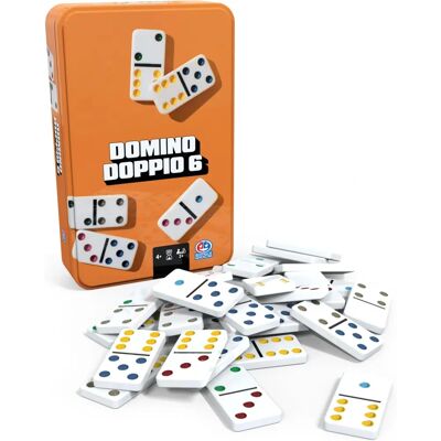 Spin Master - Jeu de Domino de Voyage en Boîte Métal Spin Master - Jeu de Domino de Voyage en Boîte Métal