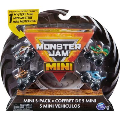 Spin Master Monster Jam Mini Monster Trucks 5er Pack - Mini Monster Trucks Spin Master Monster Jam Mini Monster Trucks 5er Pack - Mini Monster Trucks
