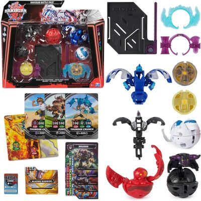 Bakugan BTB Pack de Batalla S1 F23 GML - Set de Juego Bakugan BTB Pack de Batalla S1 F23 GML - Set de Juego