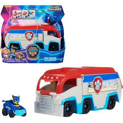 Paw Patrol Pup Squad Patroller - Μετατρέψιμο παιχνίδι αυτοκίνητο Paw Patrol Pup Squad Patroller - Μετατρέψιμο παιχνίδι αυτοκίνητο