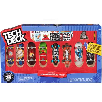 Coffret Anniversaire Tech Deck 25 ans - Fingerboards Coffret Anniversaire Tech Deck 25 ans - Fingerboards