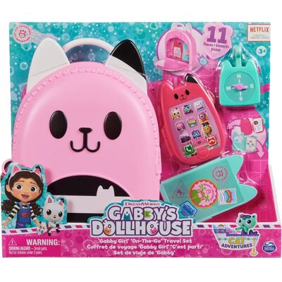 Ensemble de Voyage Gabby's Dollhouse GDH RLP - Ensemble de Voyage - Publicité Ensemble de Voyage Gabby's Dollhouse GDH RLP - Ensemble de Voyage - Publicité