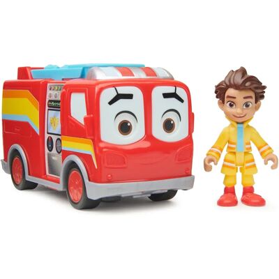 Disney Junior Firebuds Bo & Flash Fahrzeug - Actionfigur & Spielset Disney Junior Firebuds Bo & Flash Fahrzeug - Actionfigur & Spielset
