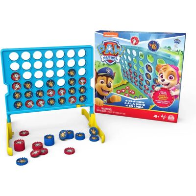 Spin Master Paw Patrol - Quatre en Ligne Jeu de Stratégie - Publicité Spin Master Paw Patrol - Quatre en Ligne Jeu de Stratégie - Publicité