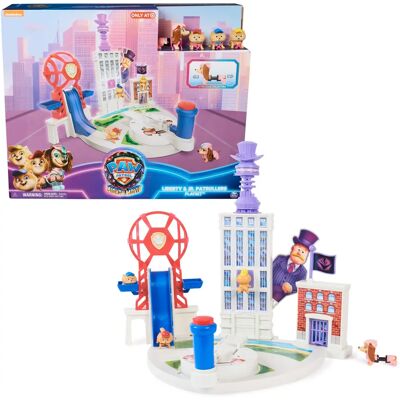Zestaw do zabawy PAW Patrol Liberty & Poms - Zabawka akcji Zestaw do zabawy PAW Patrol Liberty & Poms - Zabawka akcji