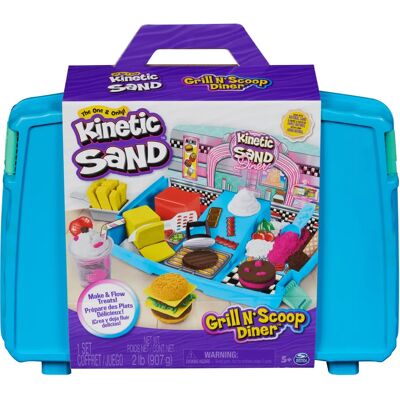 Spin Master Kinetic Sand Grill N Scoop Diner - Spielset Spin Master Kinetic Sand Grill N Scoop Diner - Spielset