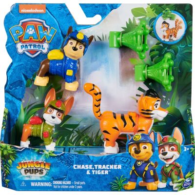 Spin Master Paw Patrol Jungle Pups Chase Tracker Tiger Actionfigur - Action Typ Spin Master Paw Patrol Jungle Pups Chase Tracker Tiger Actionfigur - Action Typ