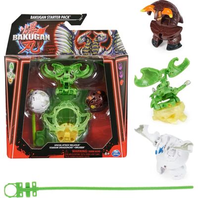 Spin Master Bakugan Starter 3er-Pack Spezialangriff Nillious Titan Dragonoid - Spielzeug Spin Master Bakugan Starter 3er-Pack Spezialangriff Nillious Titan Dragonoid - Spielzeug