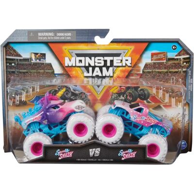 Monster Jam Model 1:64 2-pack - Realistic Toy Cars Monster Jam Model 1:64 2-pack - Realistic Toy Cars