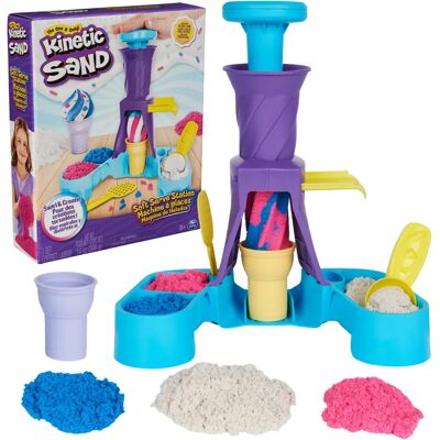 Spin Master Kinetic Sand Soft Serve Station - Play Sand Toy Spin Master Kinetic Sand Soft Serve Station - Play Sand Toy